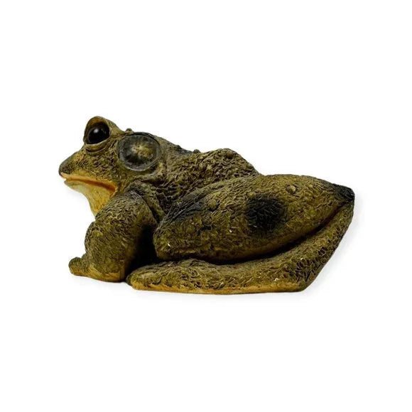 Rare Find Vintage Bull Frog Figurines Made in the USA