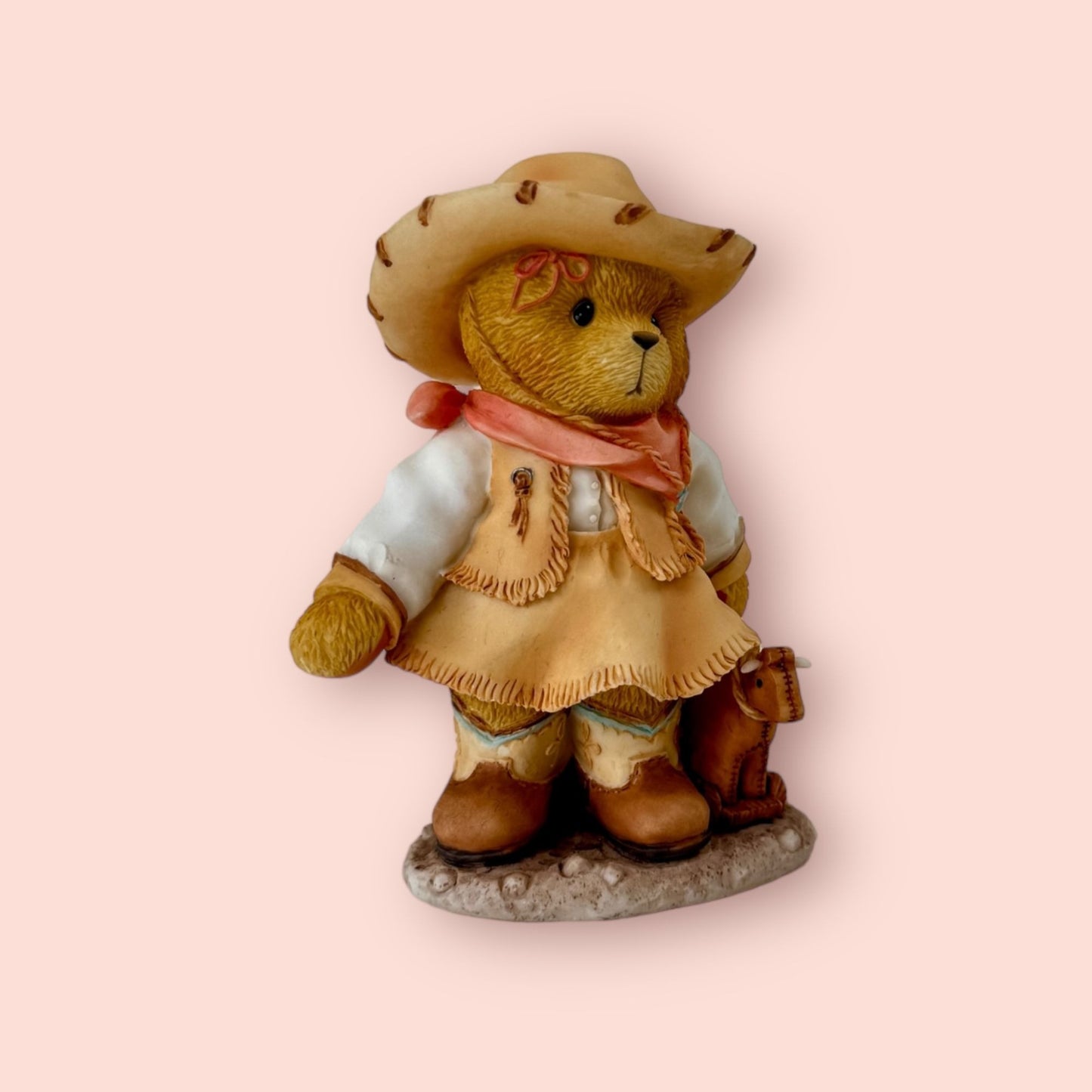 1998 Sierra You're My Partner Cowgirl Cherished Teddies Collection 466271