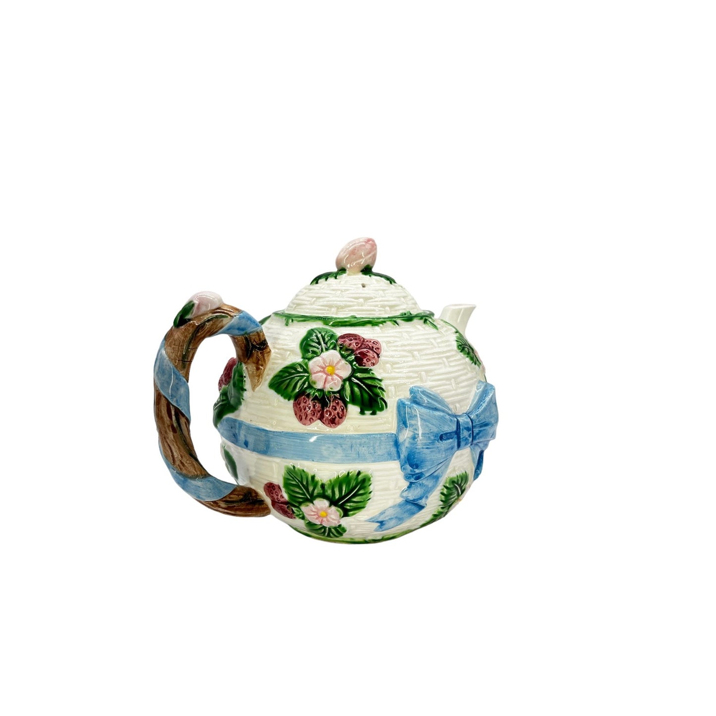 Vintage A timeless piece from the 1985 Haldon Group Japanese Majolica Teapot Set