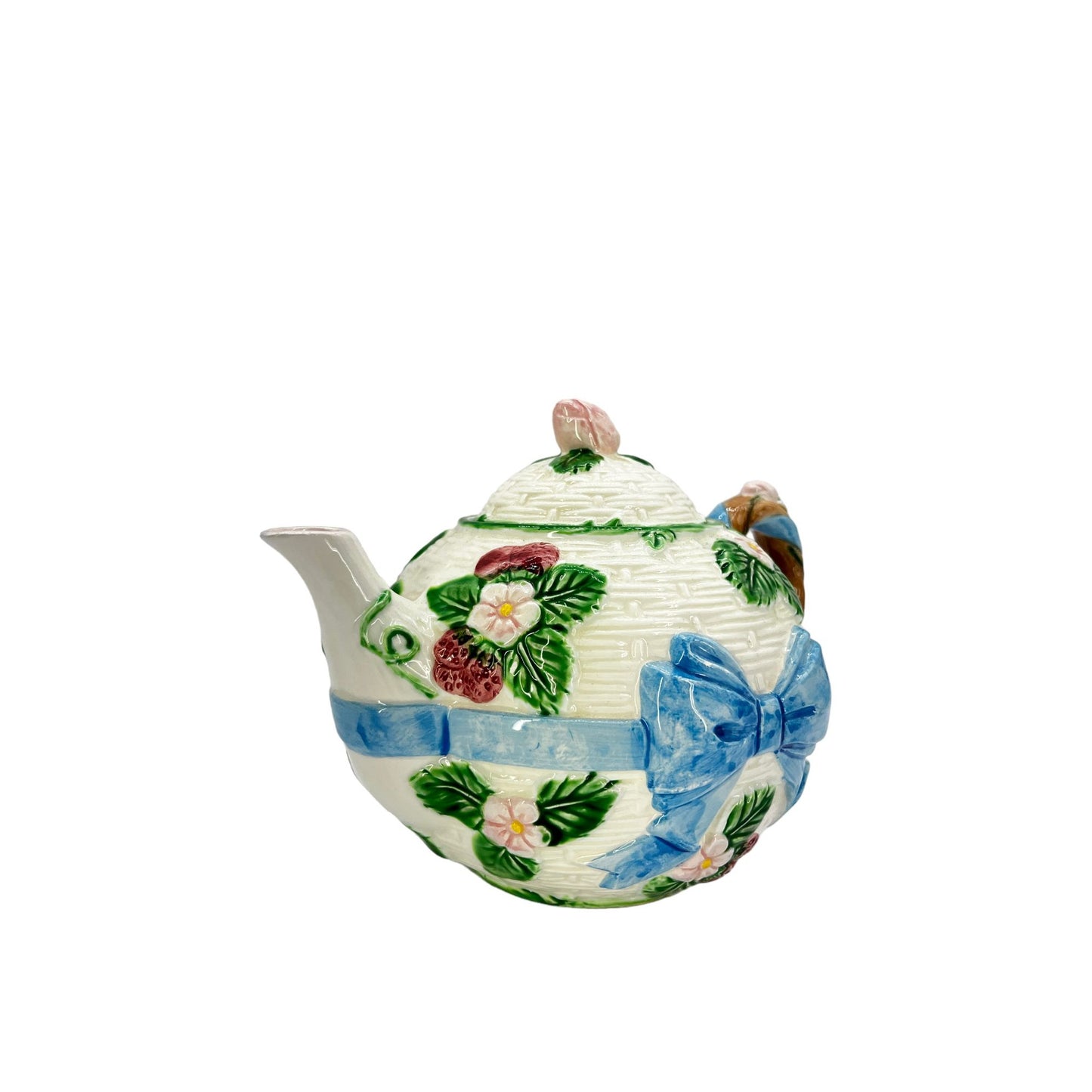 Vintage A timeless piece from the 1985 Haldon Group Japanese Majolica Teapot Set