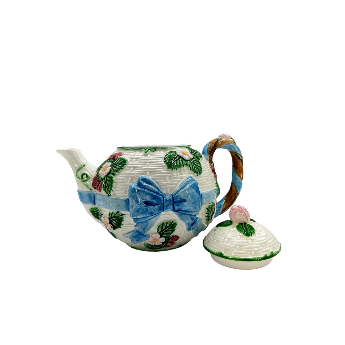 Vintage A timeless piece from the 1985 Haldon Group Japanese Majolica Teapot Set