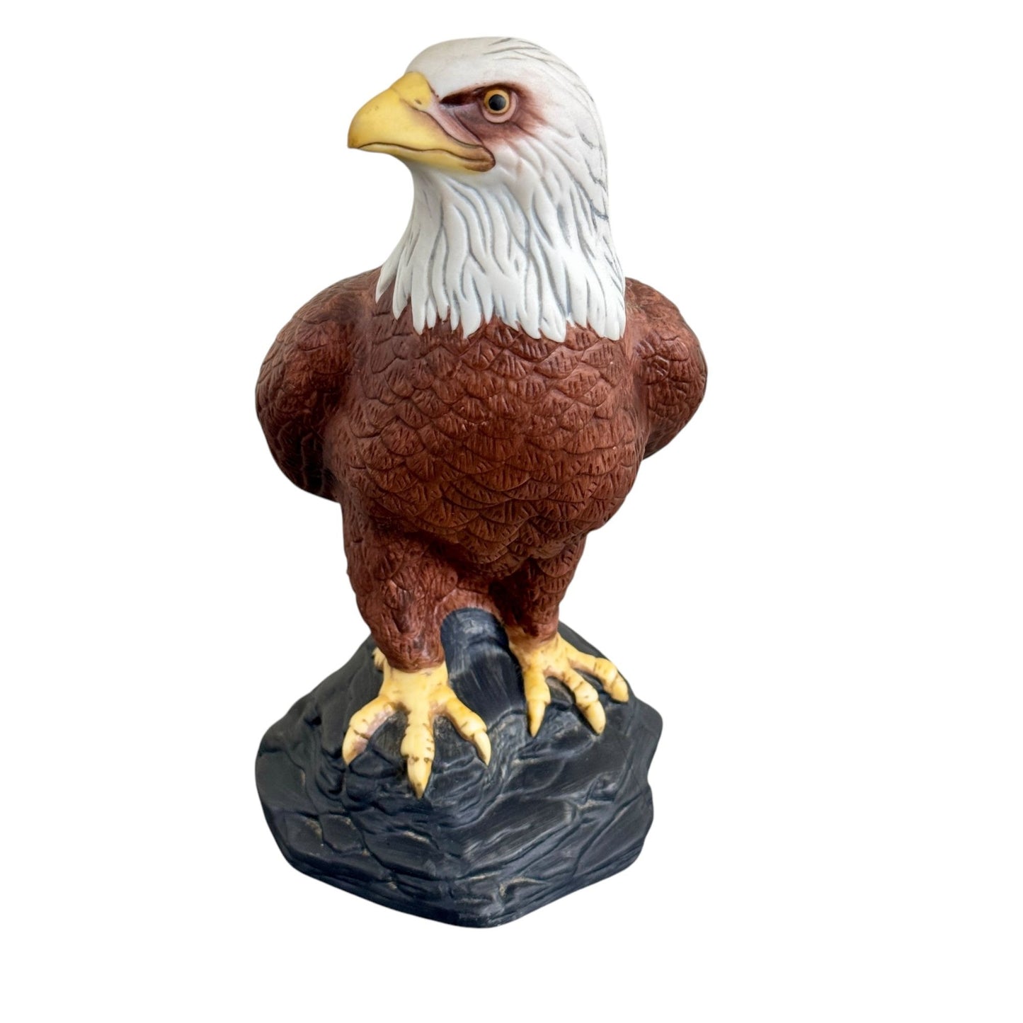 Vintage 1982 Avon Porcelain  America Eagle Pride of America Figurine 8" Tall