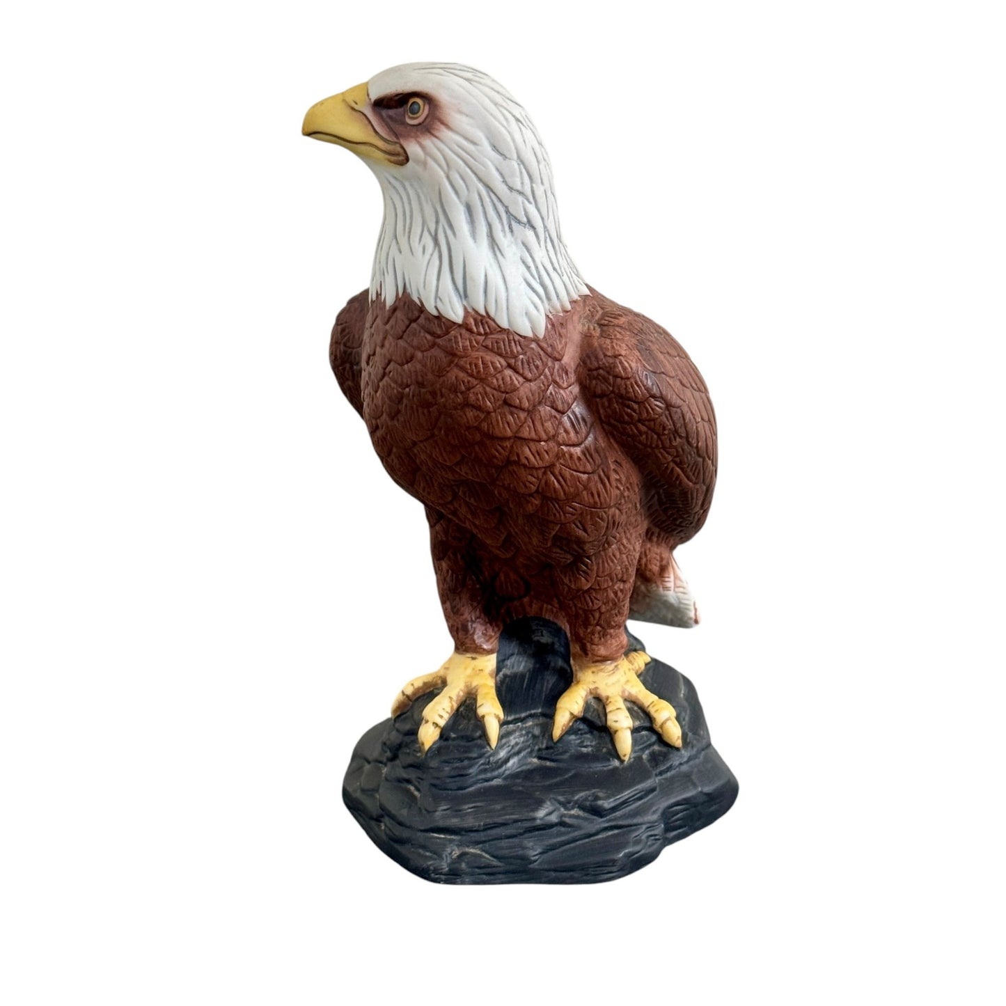 Vintage 1982 Avon Porcelain  America Eagle Pride of America Figurine 8" Tall